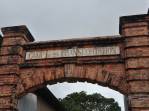 Entrada da antiga prisão em St. Laurent, na Guiana Francesa